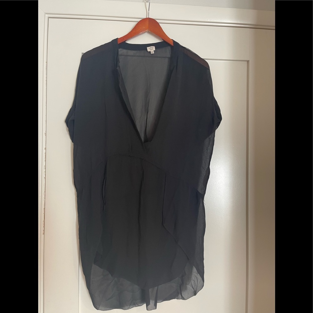 Silk slip dress. Aritzia